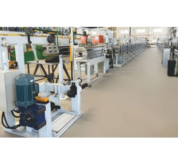 Silicone high-temperature wire extrusion production line