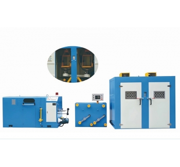 Twisting and de-twisting combination unit (500 vertical double-disk de-twisting, horizontal double-disk de-twisting)