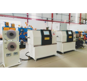 PTFE,AL-foil，Mylar Communication Cable Wrapping machine
