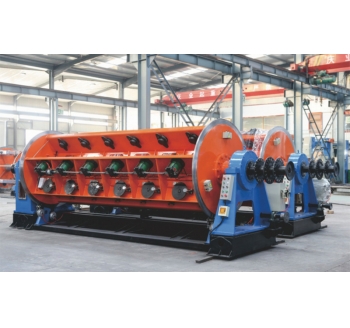 Frame stranding machine
