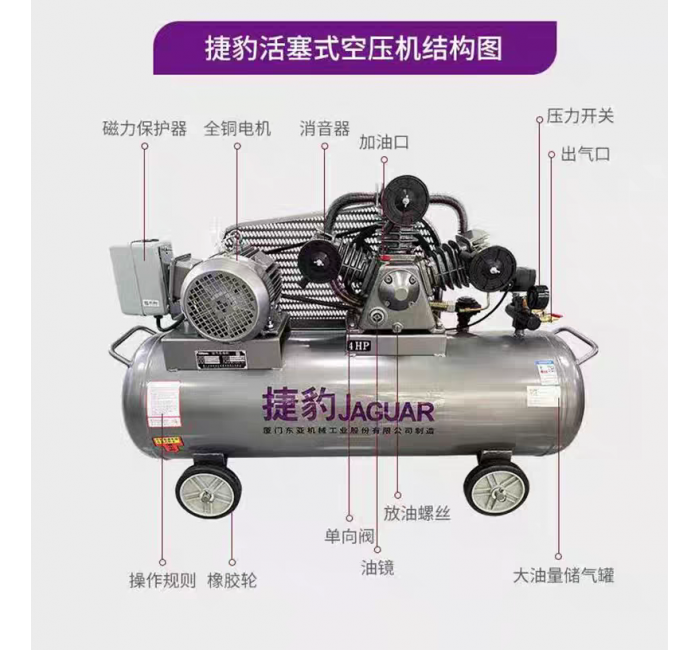 Air compressor pressure machine